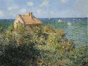 Claude Monet The Fisherman s House at Varengeville oil on canvas